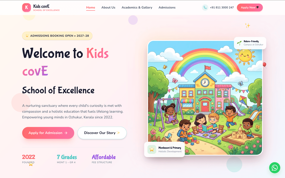 Kids covE School of Excellence preview
