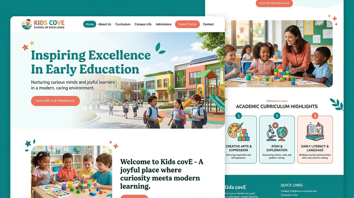 Kids covE School of Excellence preview